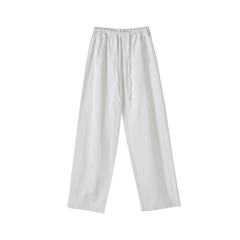 Women's High-Waist Slim Straight Leg Utility Pants