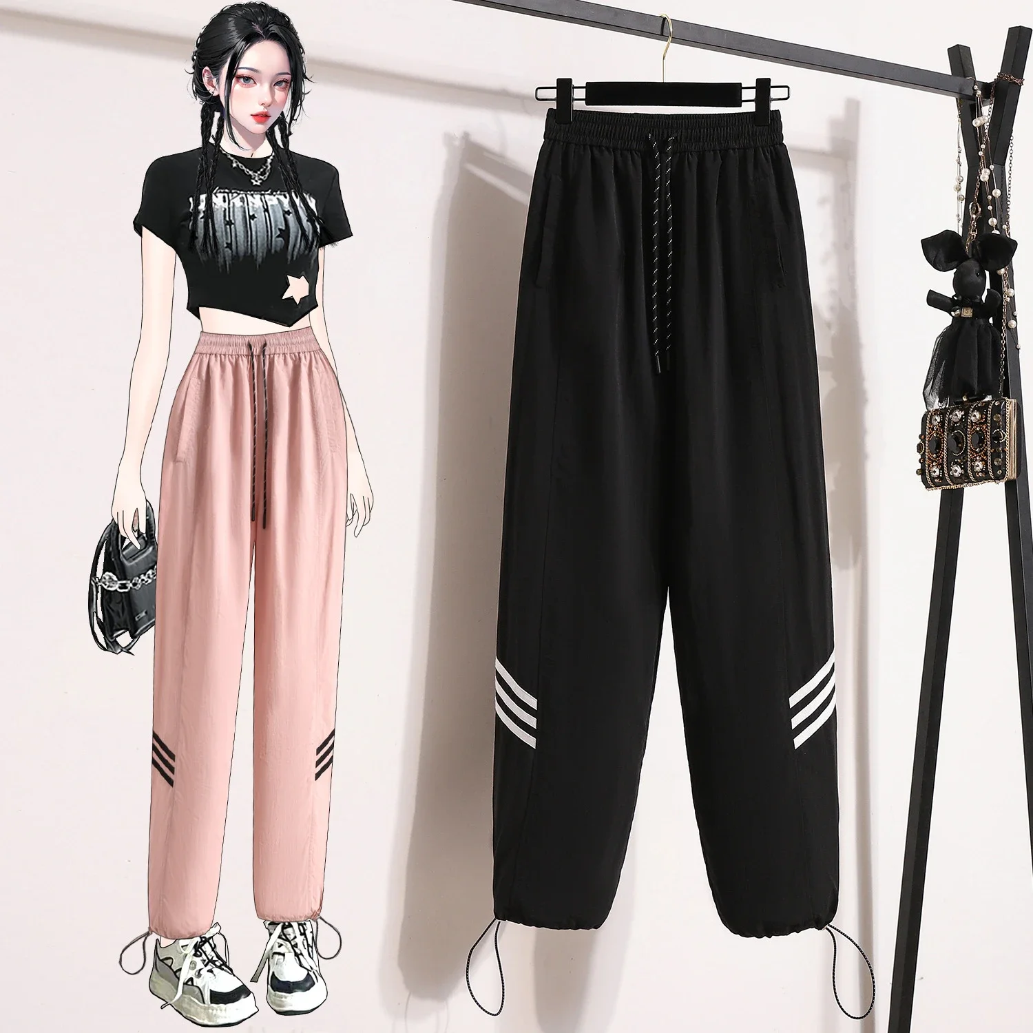 Women's 2025 Summer New High-waist Slimming Cargo Pants
