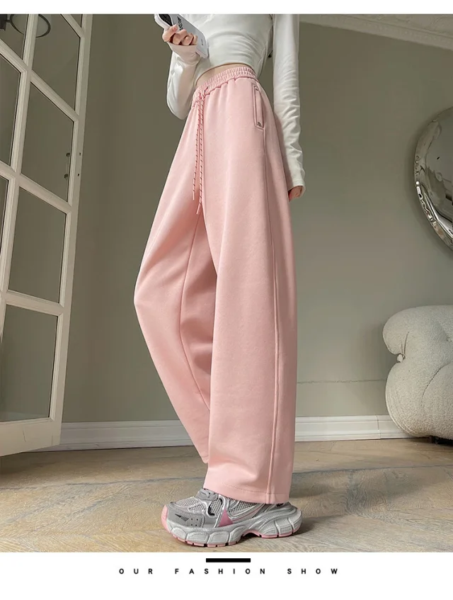 2025 Fall Wide-Leg Pants for Women Detail