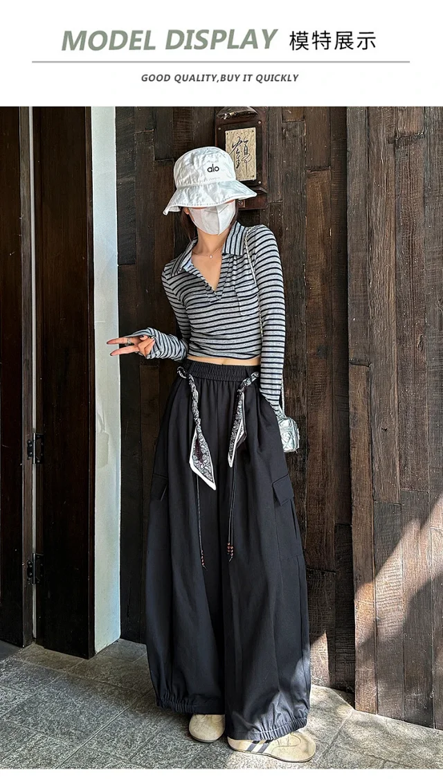 2025 Fall New 2 - Way Women's Cargo Pants Detail