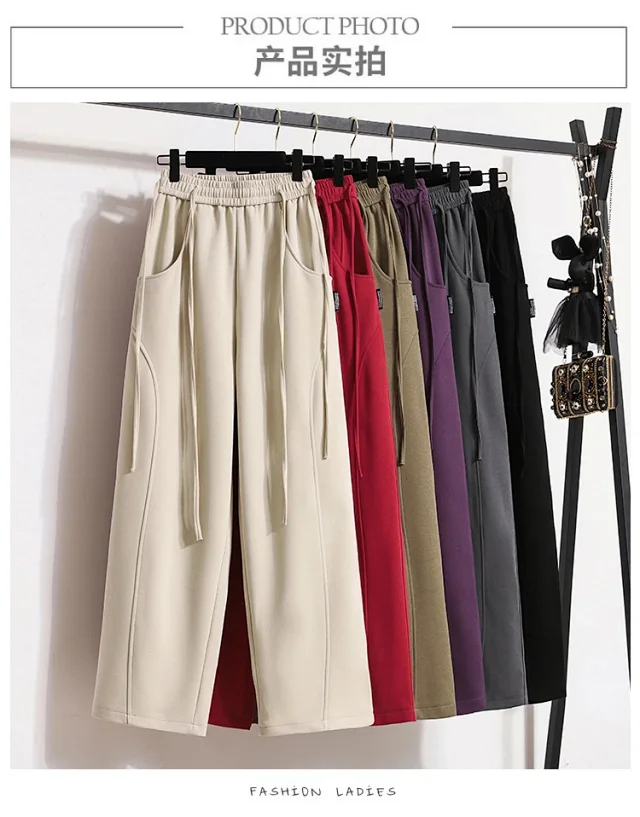 2025 Autumn New Banana Pants for Women Detail