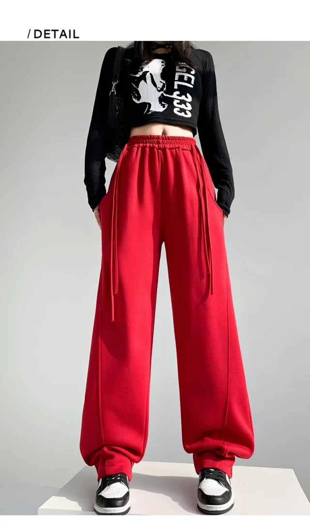 Wide-leg Pants for Women, 2025 Fall New Style Detail