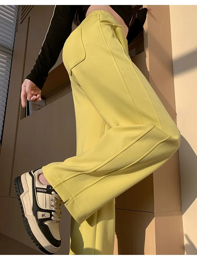 Banana Wide - leg Trousers for Women Detail