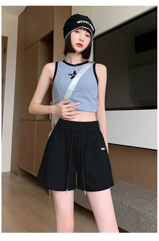 Pink Sport Shorts for Women Detail