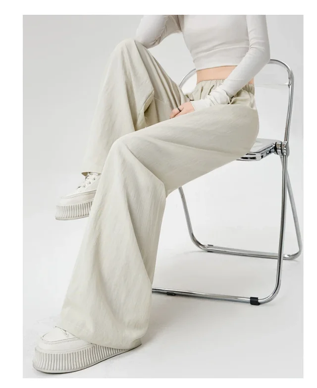Ice Silk Yamamoto Pants for Women Detail