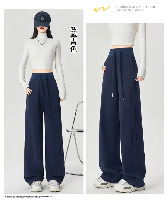 Women's Cotton Wide - leg Pants Detail