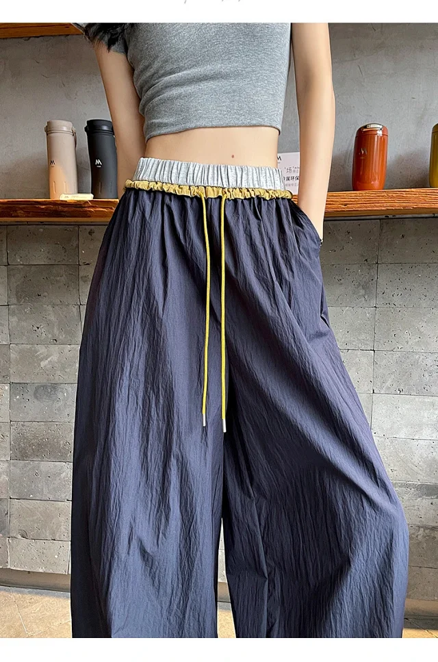Women's Summer Outdoor Parachute Pants Detail