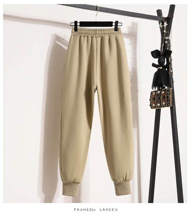 2025 Fall Women's Loose Slimming Joggers Detail