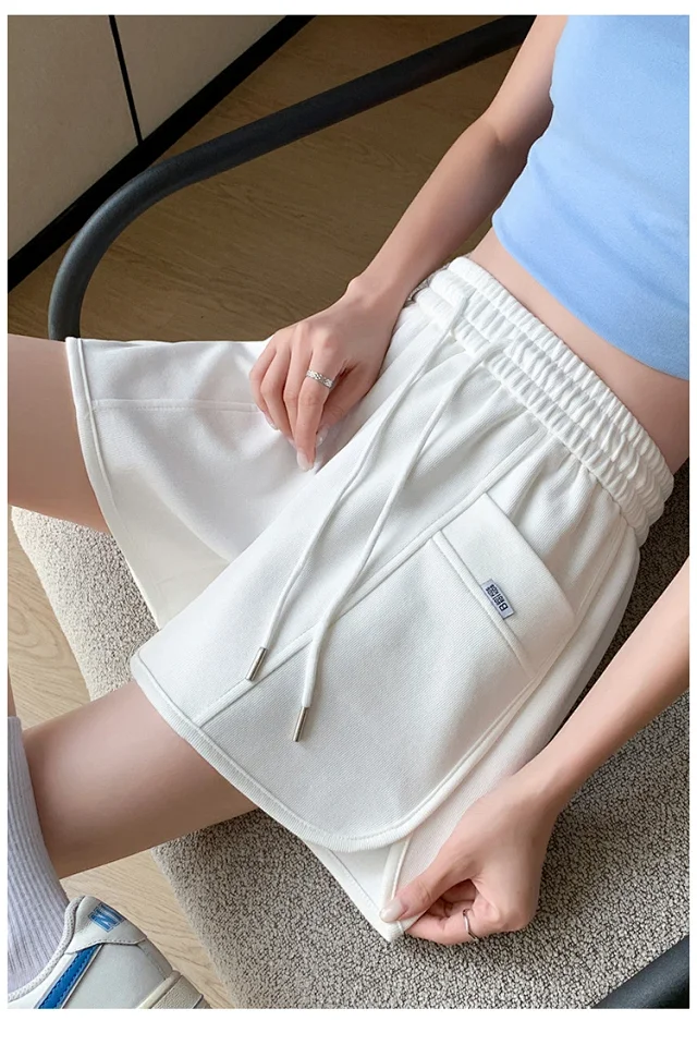 Pink Sport Shorts for Women Detail