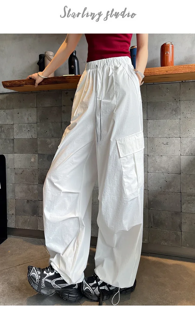 Women's 2025 Summer Quick-Dry Cargo Pants Detail
