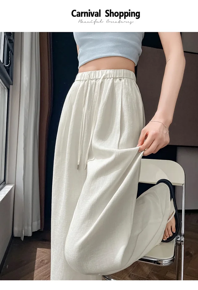 Women's Summer WideLeg Pants Detail