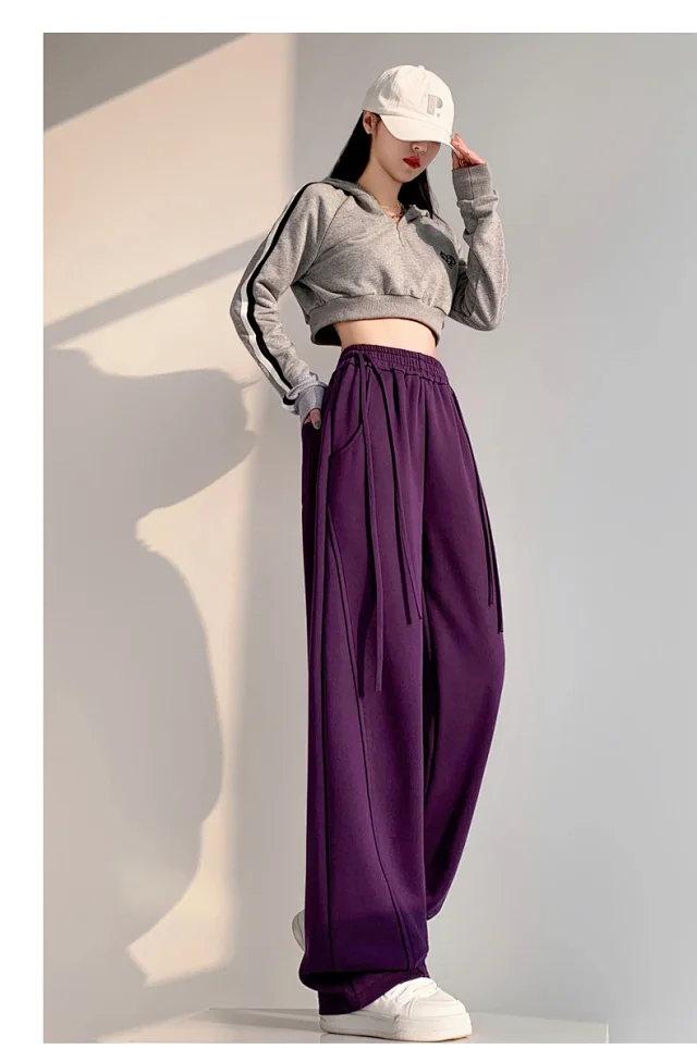 Wide-leg Pants for Women, 2025 Fall New Style Detail