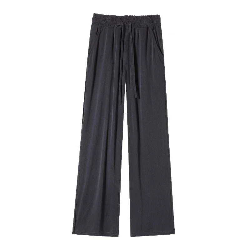 2025 Summer Cuam Silk Wide - Leg Pants