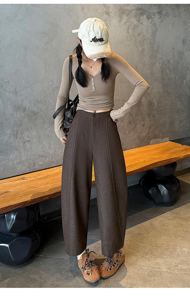 2025 FW Faux Denim Noodle Pants Detail