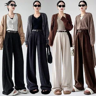 Maillard Wide - leg Pants for Women Detail