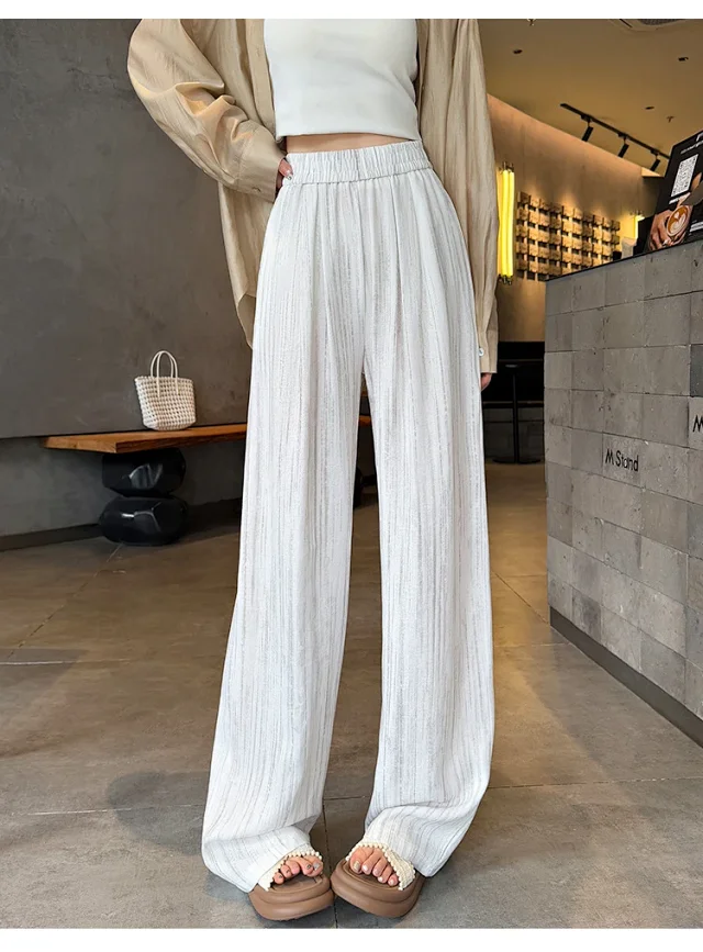 2025 Summer Tie - Dye Wide - Leg Pants Detail