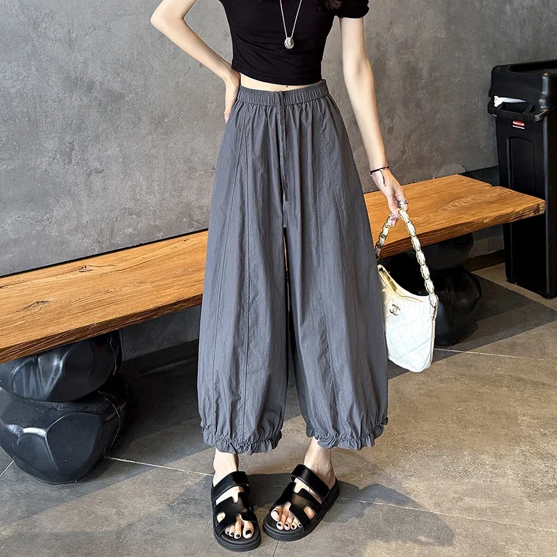 2025 Summer Sweet Lace Cropped Pants