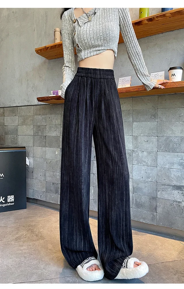Autumn Winter Women's Loose Pants Detail