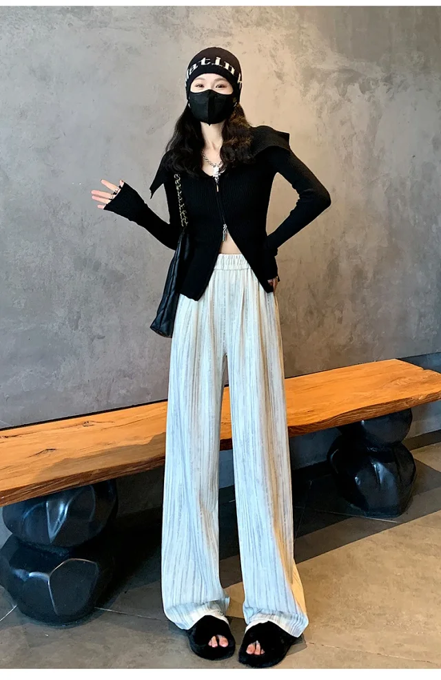Autumn Winter Women's Loose Pants Detail
