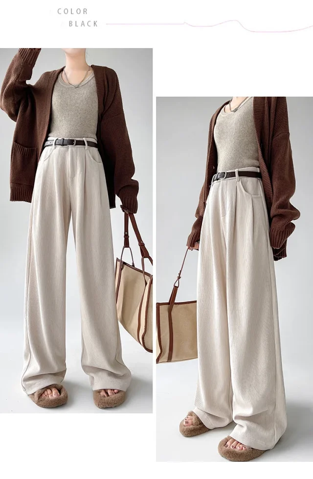 Maillard Wide - leg Pants for Women Detail