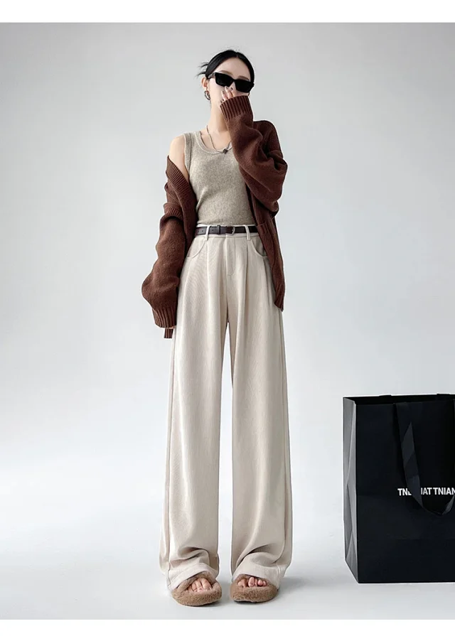 Maillard Wide - leg Pants for Women Detail