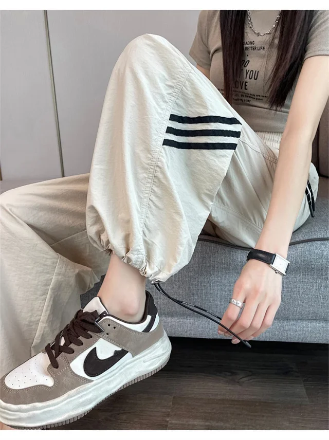 American Ice Silk Quick-Dry Cargo Pants Detail