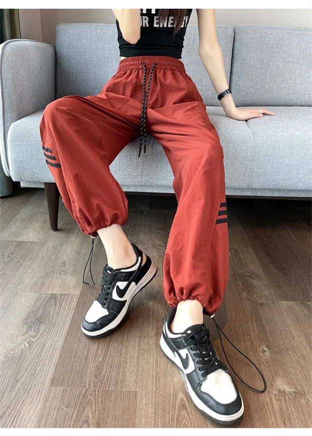 American Ice Silk Quick-Dry Cargo Pants Detail