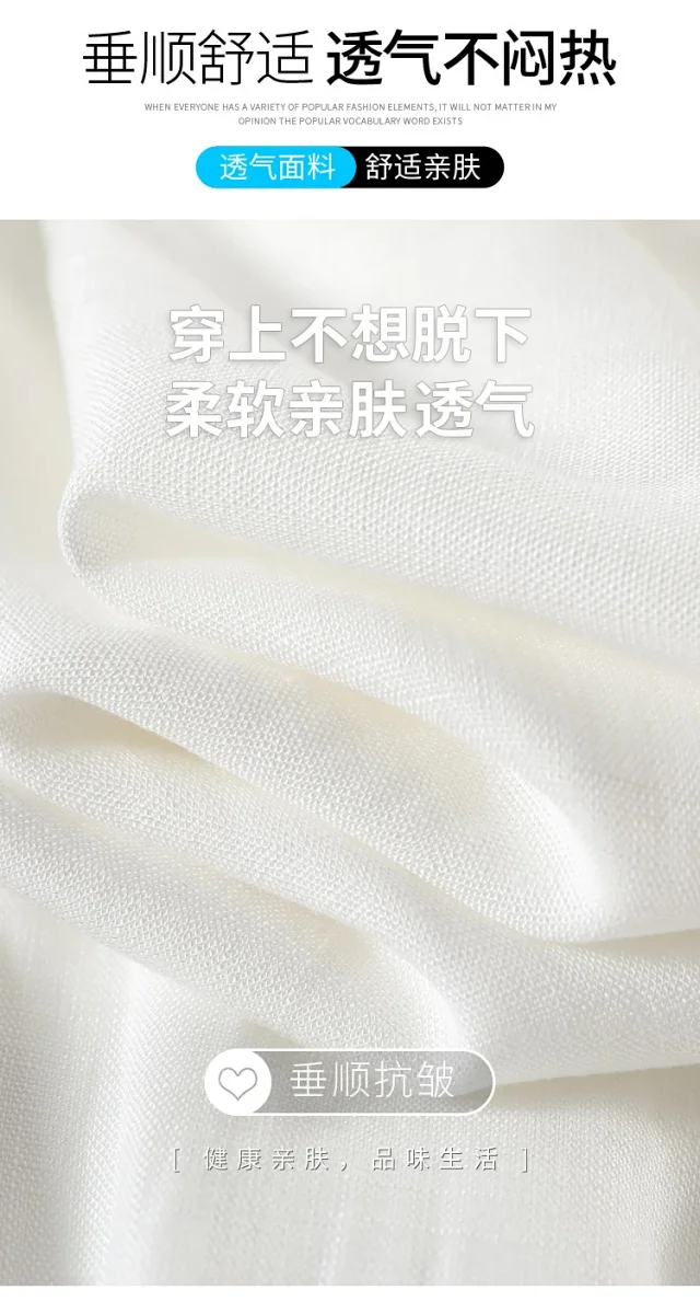 Linen Shorts for Women Detail