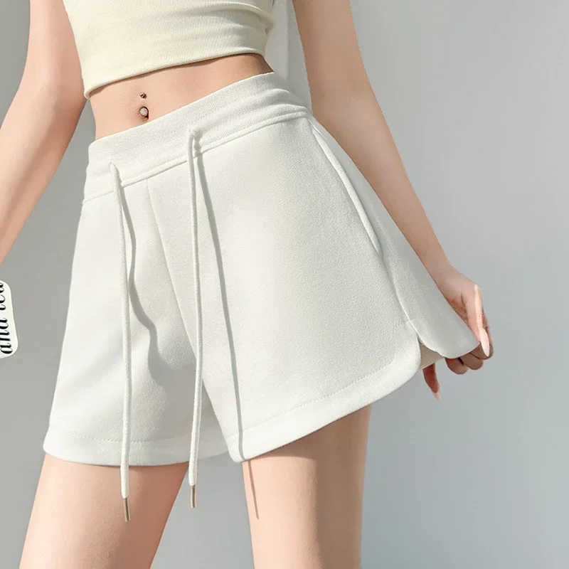 Women's Gray Sport Shorts 2025 Summer