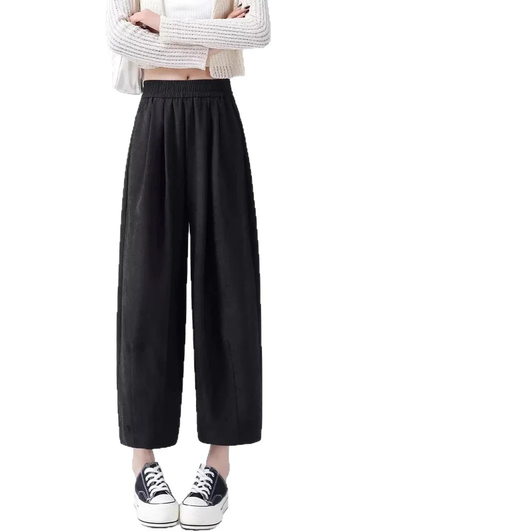 2025 New Women's Summer Milk Fleece Yamamoto Pants