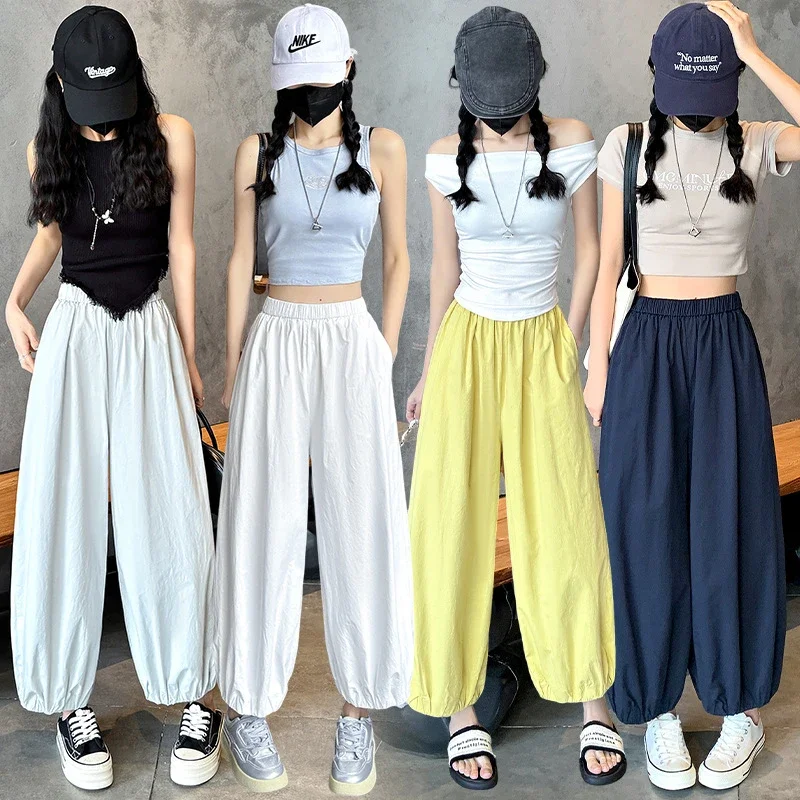 Korean Style Summer Balloon Pants for Women
