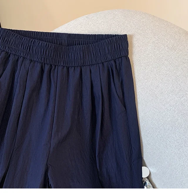 2025 Summer Tencel Denim Wide-Leg Pants Detail