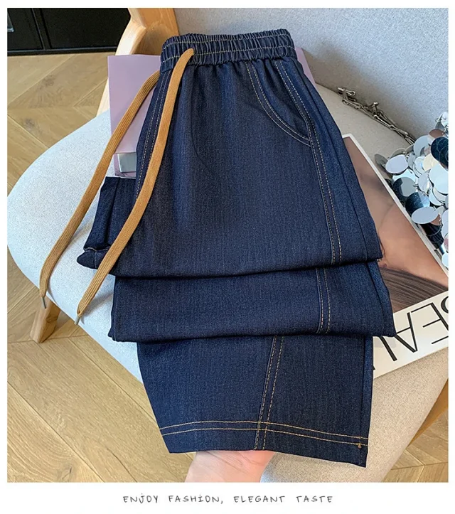 2025 Summer New Wide-Leg Pants for Women Detail