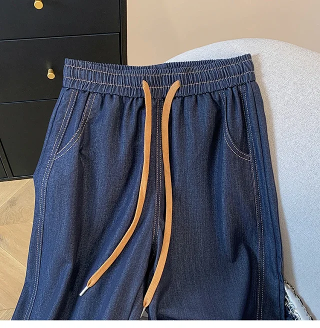 2025 Summer New Wide-Leg Pants for Women Detail