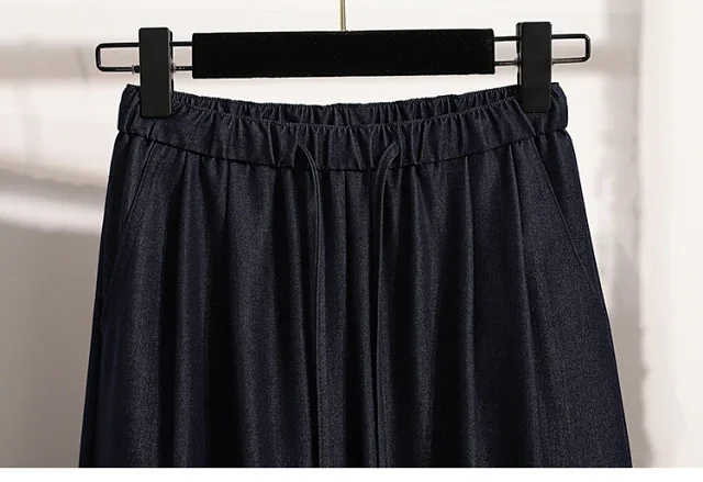 Women's Wide-Leg Pants 2025 Summer New Detail