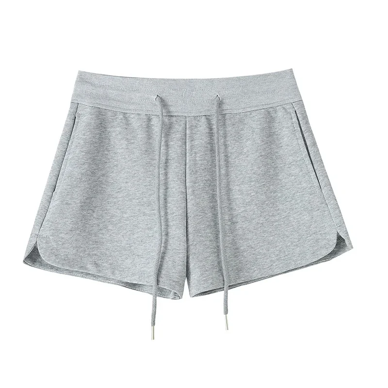 Women's Gray Sport Shorts 2025 Summer