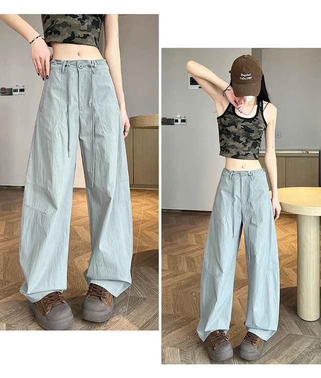 Women's 2025 SS Fast-Dry Parachute Pants Detail