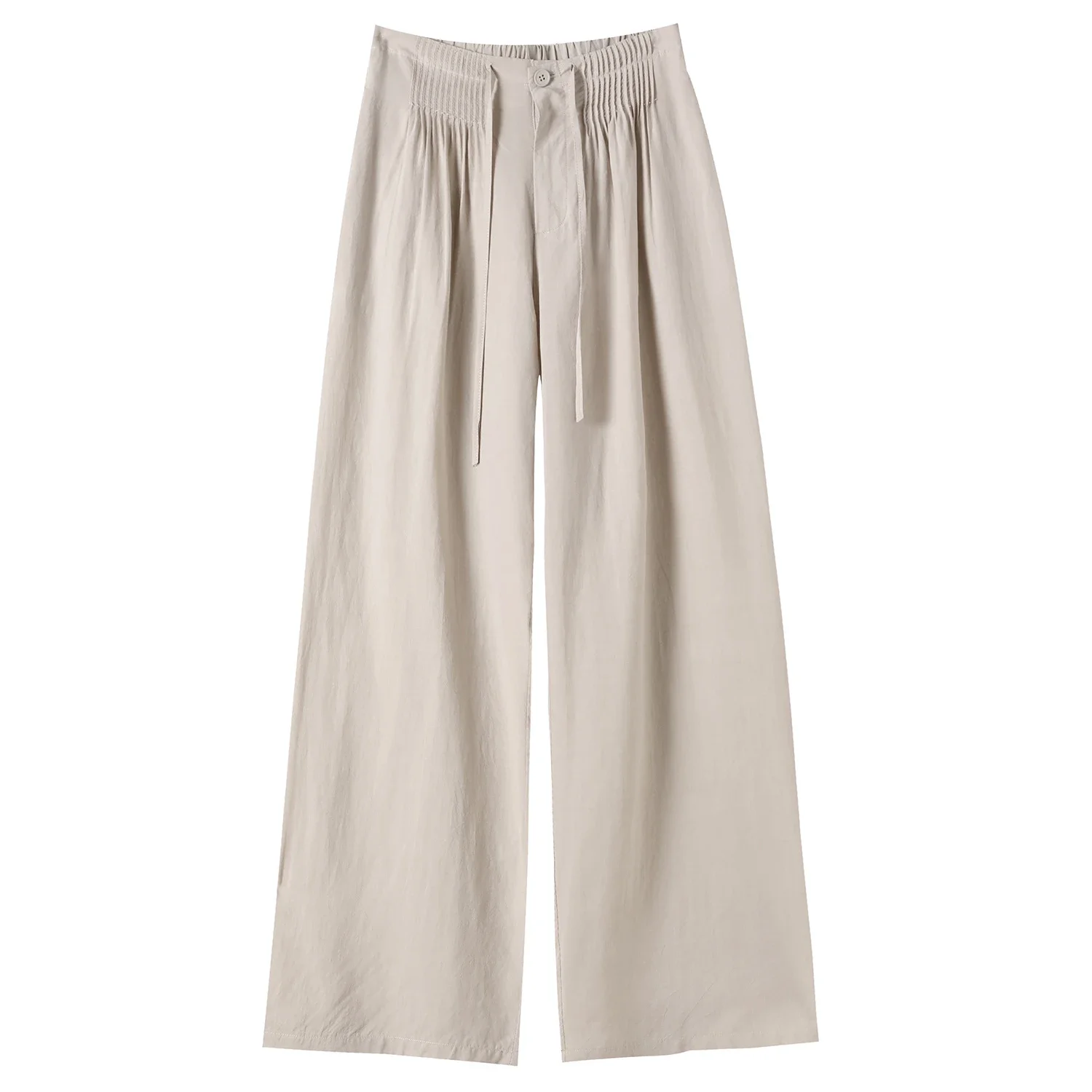 Summer New Tencel Linen Wide-Leg Pants