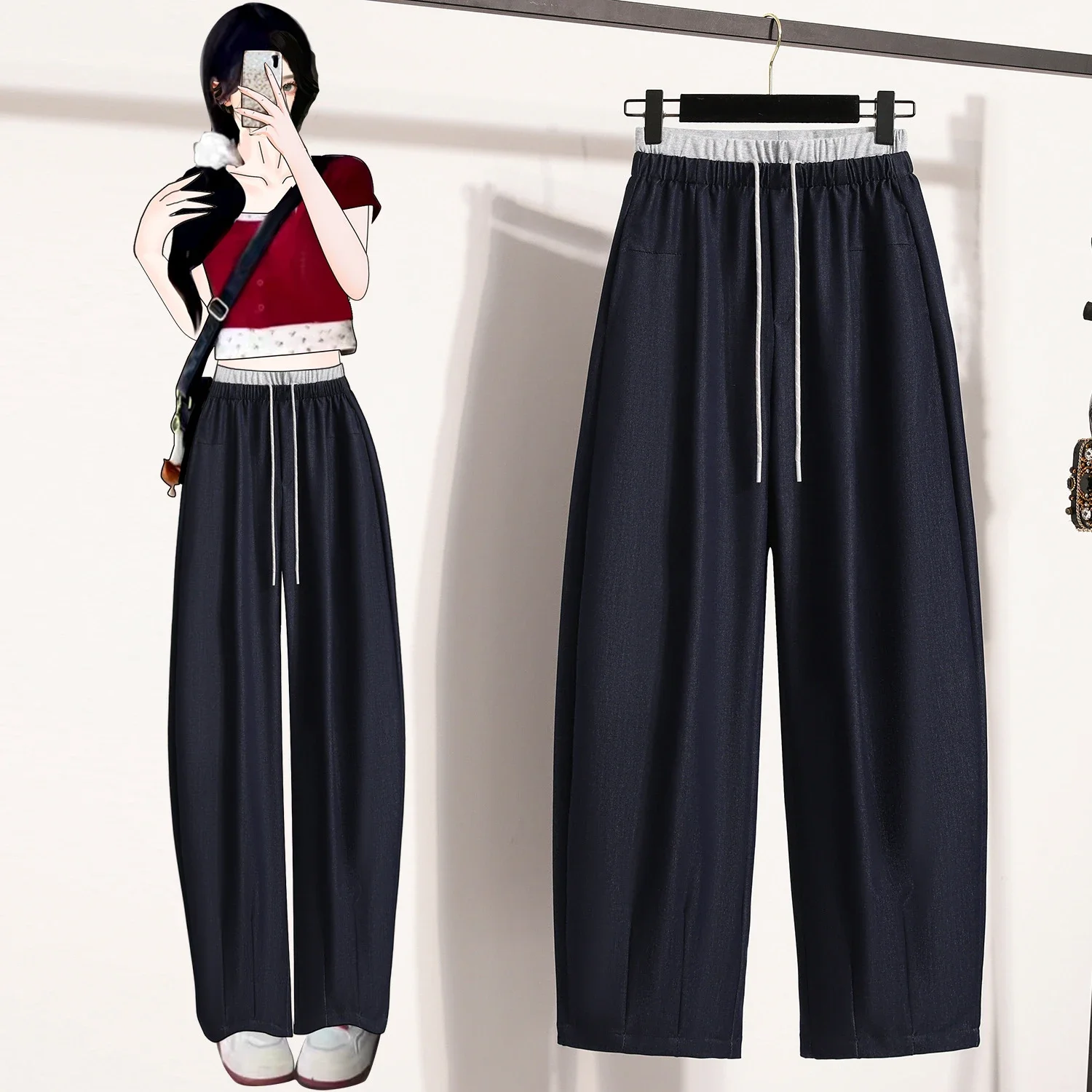 2025 Summer Thin Tencel Jeans for Women