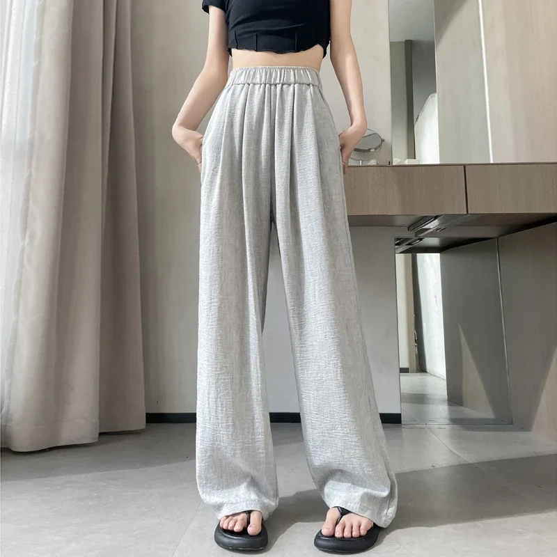 Women's 2025 Summer Linen-cotton Yamamoto Pants