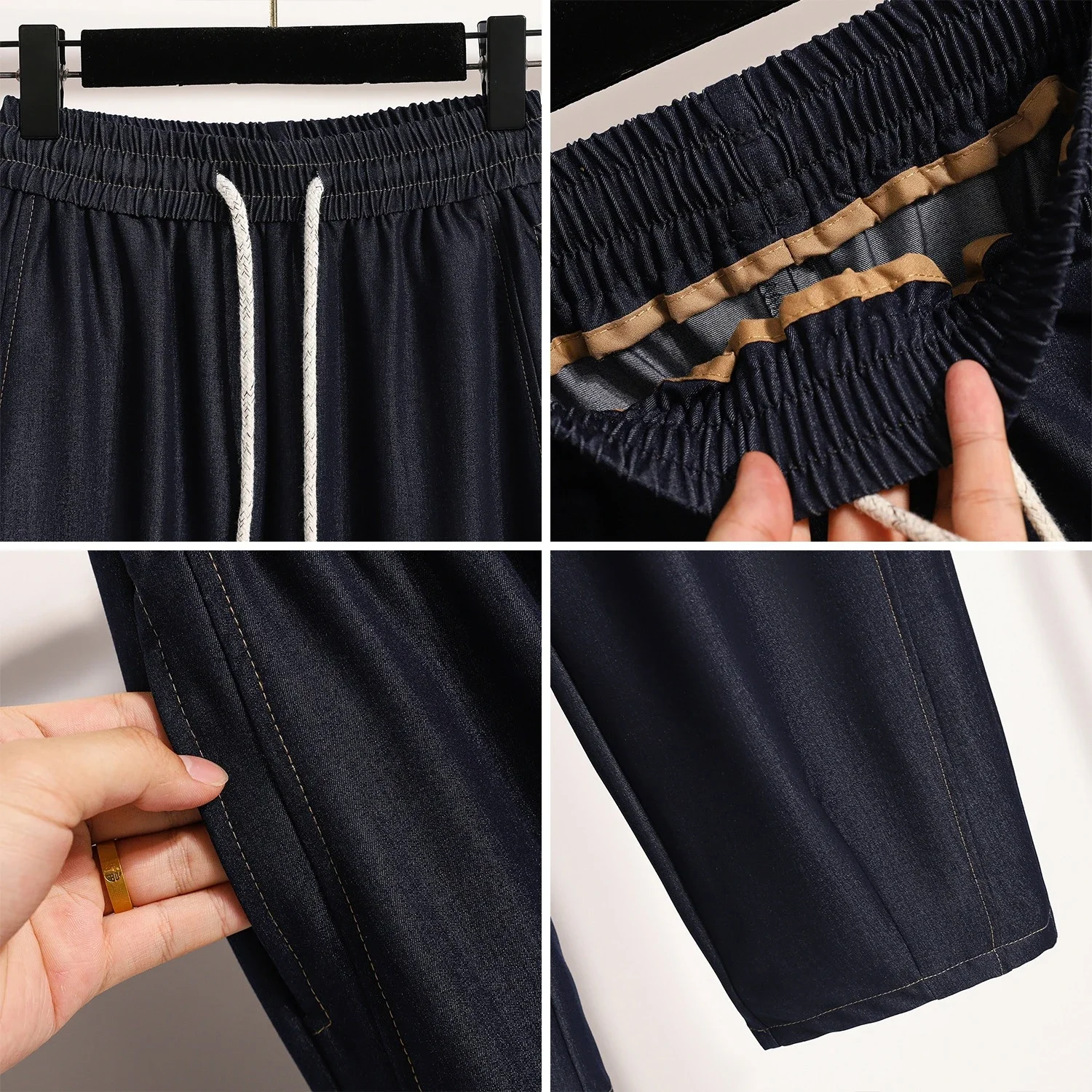 2025 Summer Thin Tencel Straight Pants
