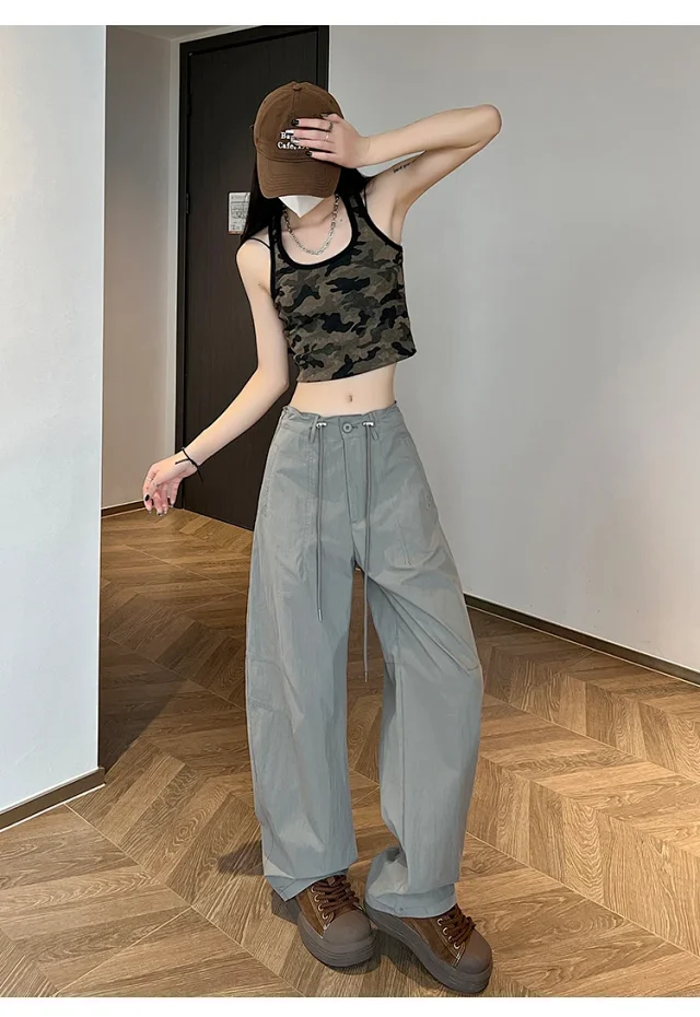 Women's 2025 SS Fast-Dry Parachute Pants Detail