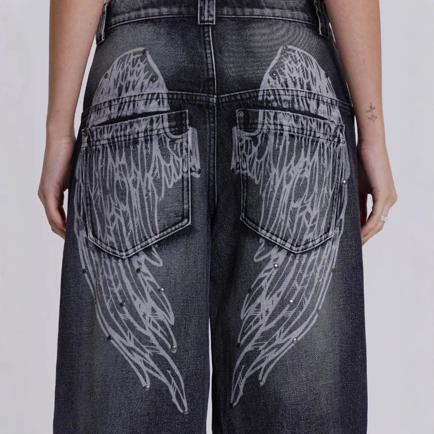 Factory Direct Retro Wide Leg Denim