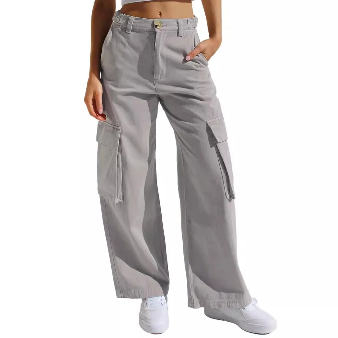 Eaby Multi - Pocket Cargo Jeans for Women