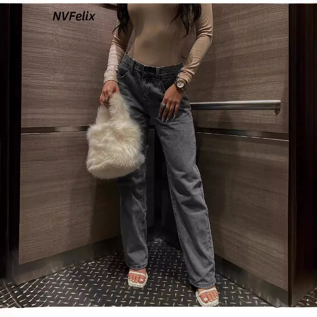 High-Waist Ripped Skinny Jeans for Women