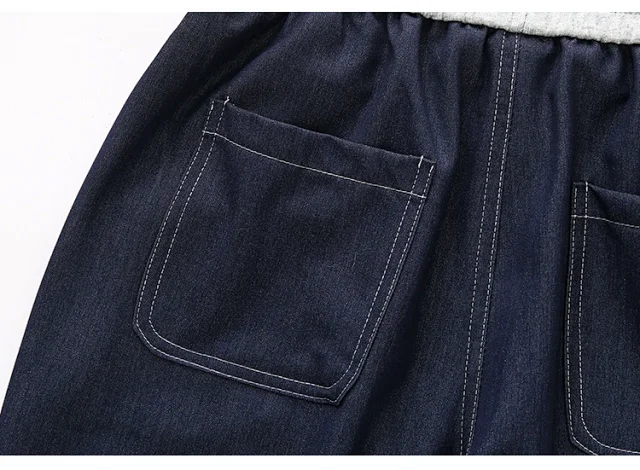 Tencel Denim Straight Leg Pants 2025 Detail