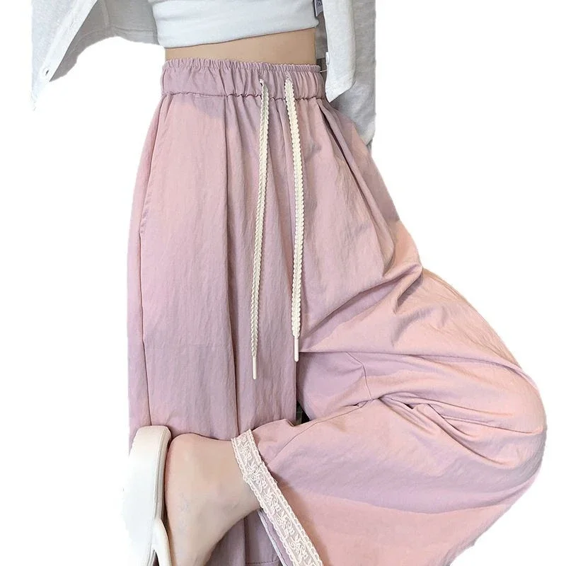 2025 Summer Lace Wide-leg Pants