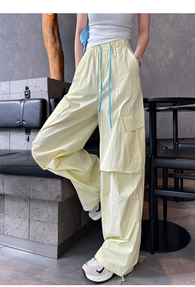 Women's 2025 Summer Quick-Dry Cargo Pants Detail