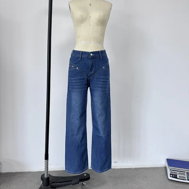 Aliexpress Loose Slim Denim Pants Detail