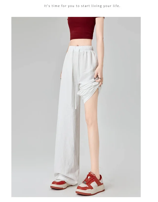 Ice Silk Yamamoto Pants for Women Detail